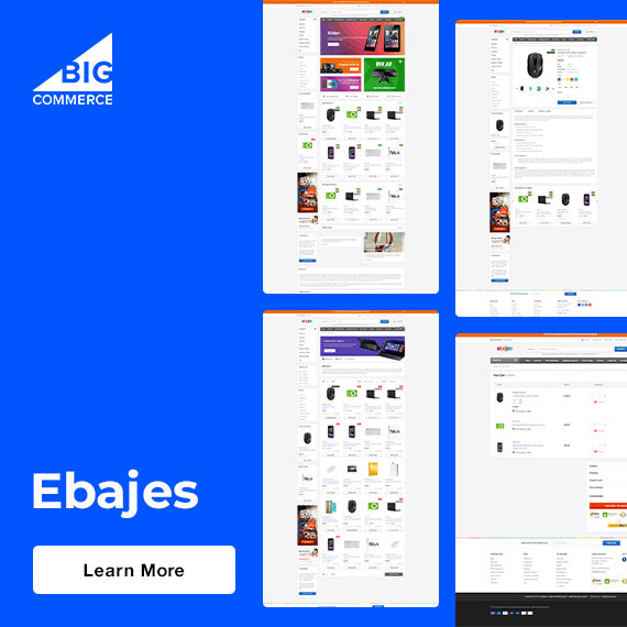 Ebajes BigCommerce Theme - Free Website Template | HaloThemes